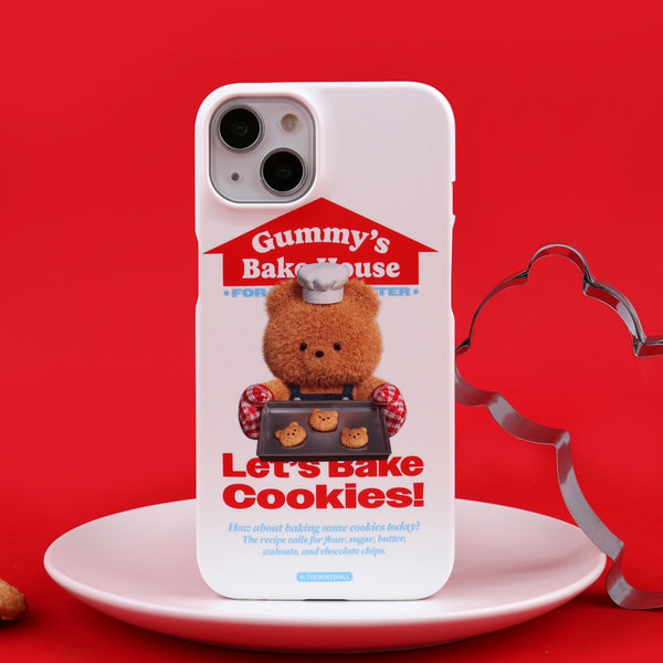 [THENINEMALL] Cookie Gummy Hard Phone Case (2 types)