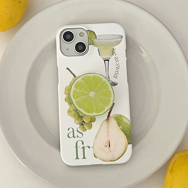 [Mademoment] Sweet Fruits Design Phone Case