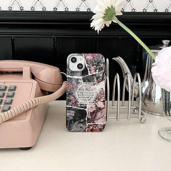 [Mademoment] Floral Garden Collage Design Phone Case