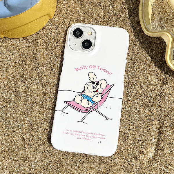 [Mademoment] Off Today Butty Design Phone Case