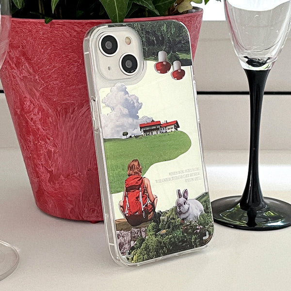 [Mademoment] Get Better Design Glossy Mirror Phone Case