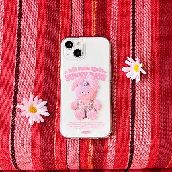 [THENINEMALL] Windy Sunny Days Clear Phone Case (3 types)