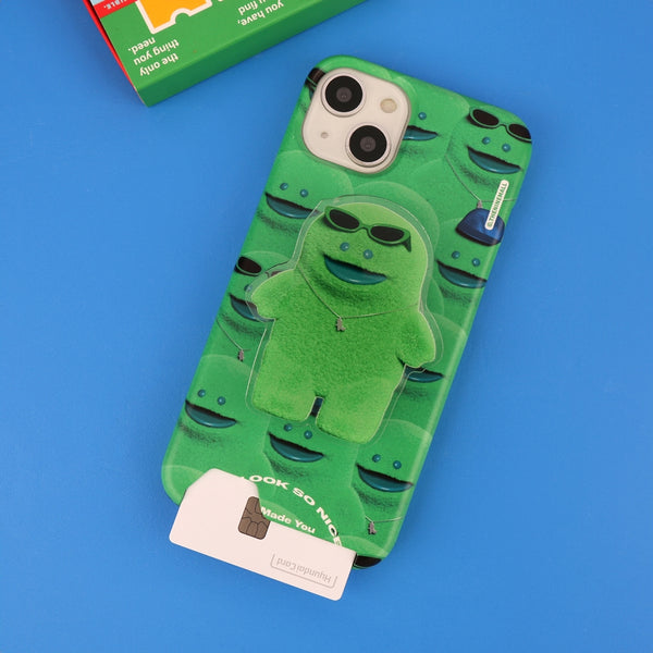 [THENINEMALL] Nice Raptor Pattern Hard Phone Case (2 types)