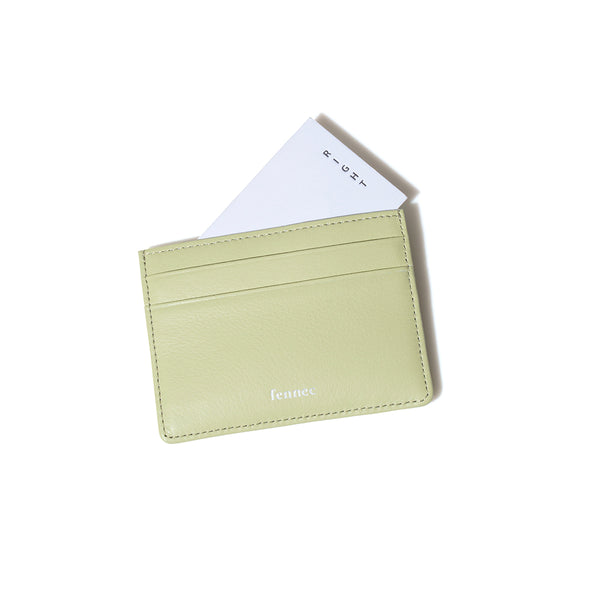 [Fennec] CIRCLE PADDING CARD SLOT - SAGE MINT