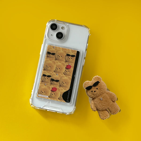 [THENINEMALL] Nice Gummy Pattern Clear Phone Case (1 type)