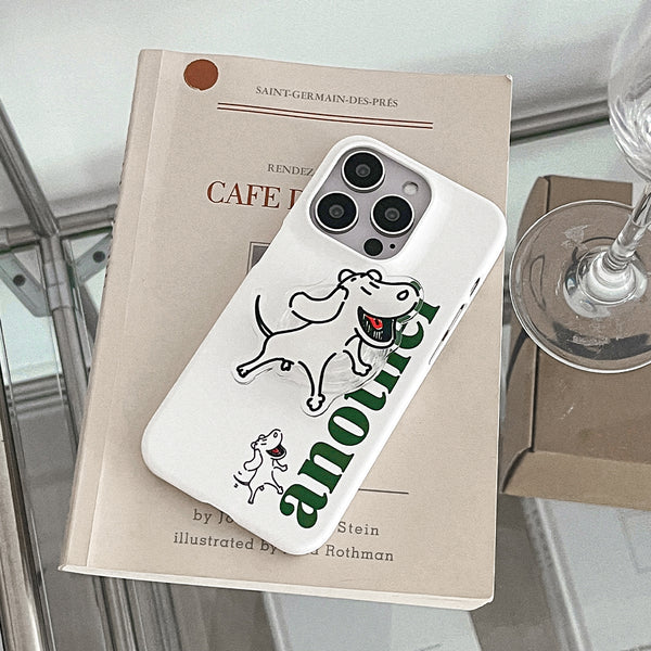 [Mademoment] Another Dog Design Phone Case