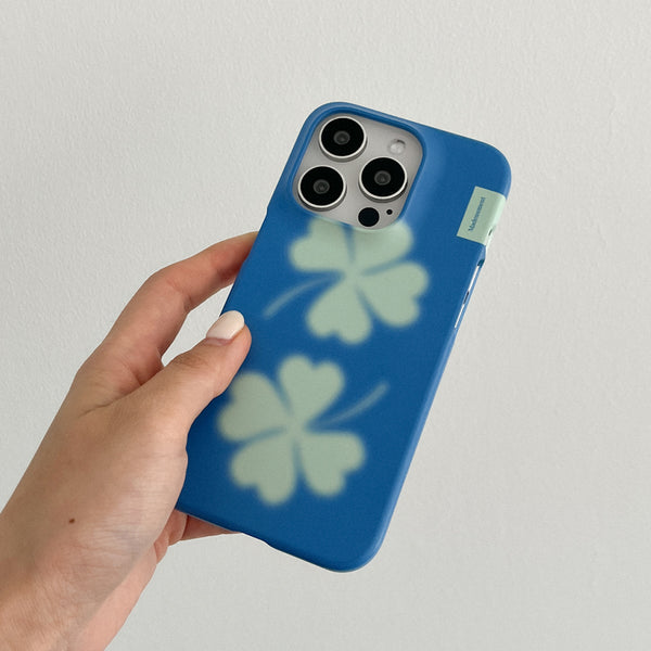 [Mademoment] Lucky Clover Design Phone Case