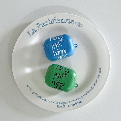 [Mademoment] Pieces Of Lettering Design AirPods Case