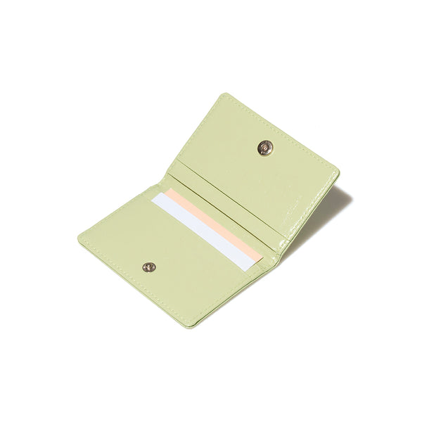[Fennec] CRINKLE SOFT CARD CASE - SAGE MINT