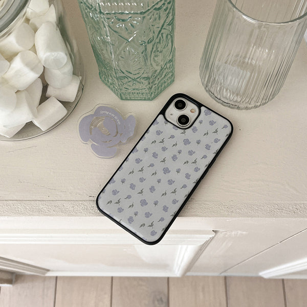 [Mademoment] Merry Rose Vintage Design Bumper Phone Case