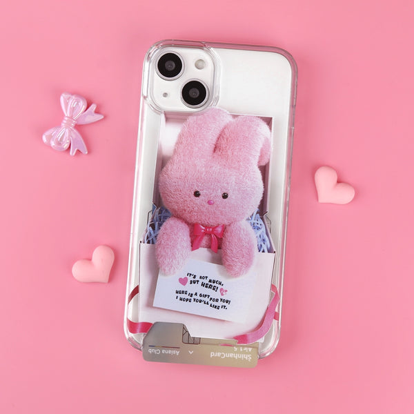 [THENINEMALL] Present Windy Clear Phone Case (3 types)