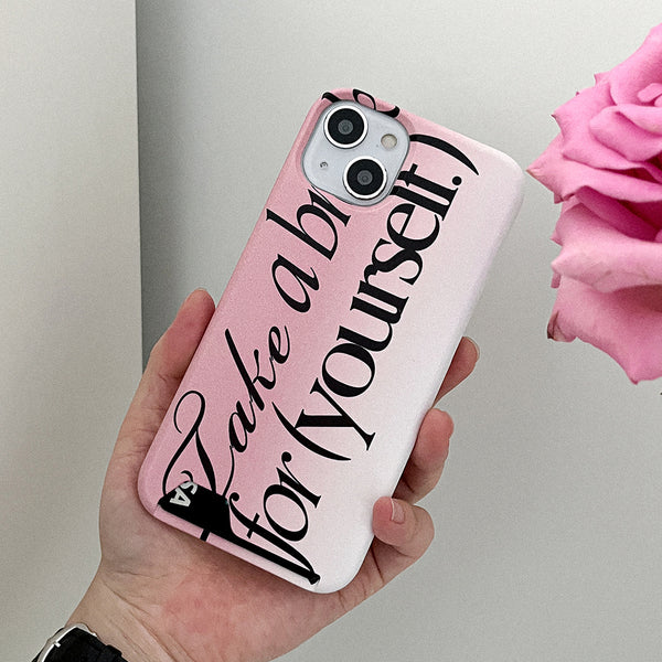 [Mademoment] Take A Break Design Phone Case