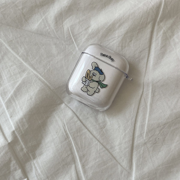 [Mademoment] Parisian Butty Design Clear AirPods Case