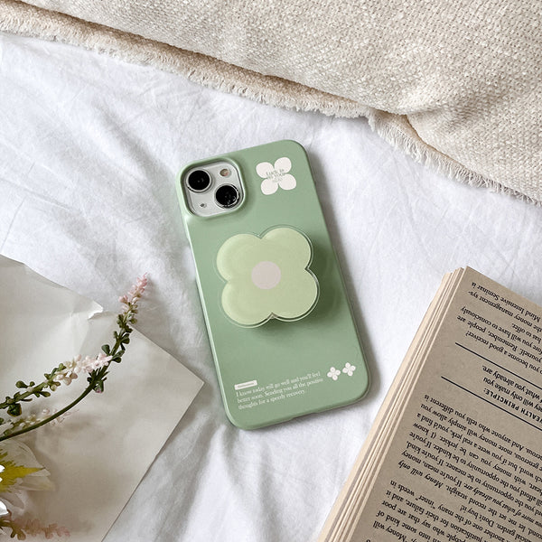 [Mademoment] Coloring Green Design Phone Case