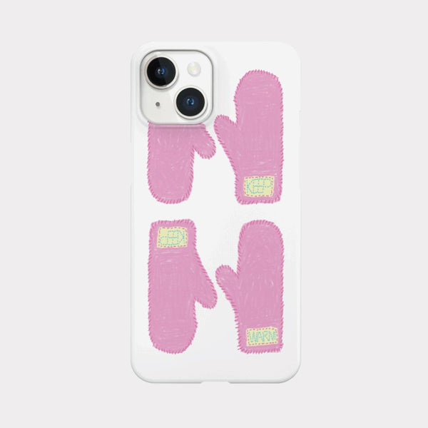 [Mademoment] Keep Warm Mittens Design Phone Case