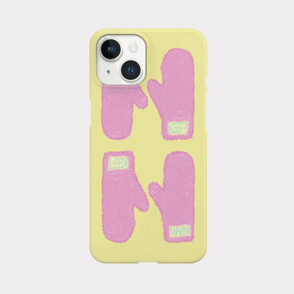 [Mademoment] Keep Warm Mittens Design Phone Case