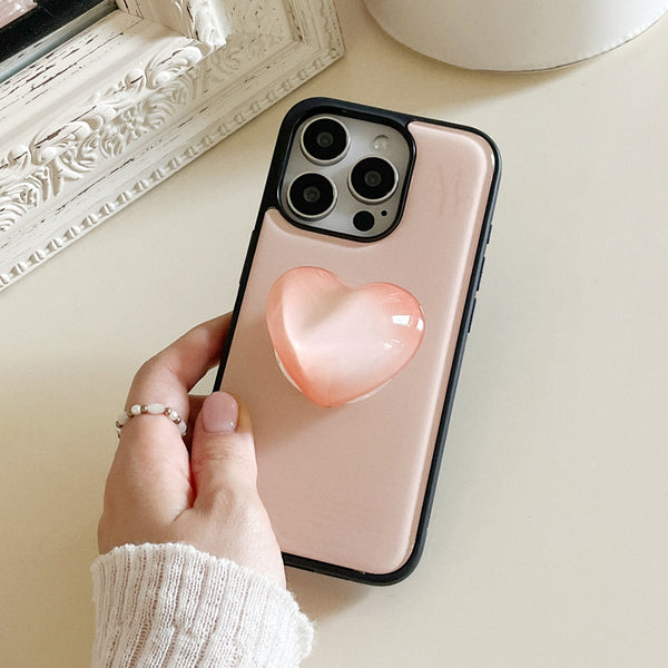 [Mademoment] Blossom Plain Design Bumper Phone Case