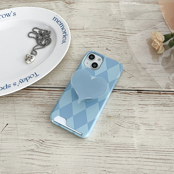 [Mademoment] Coloring Blue Design Phone Case