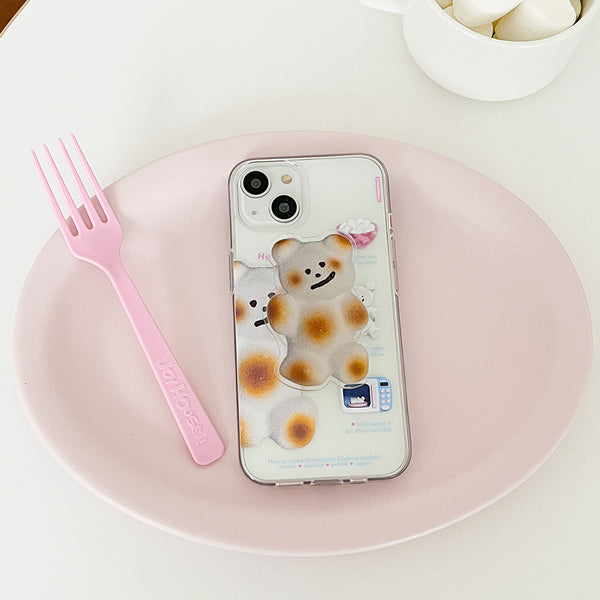 [THENINEMALL] Recipe Gummy Mallow Clear Phone Case (3 types)