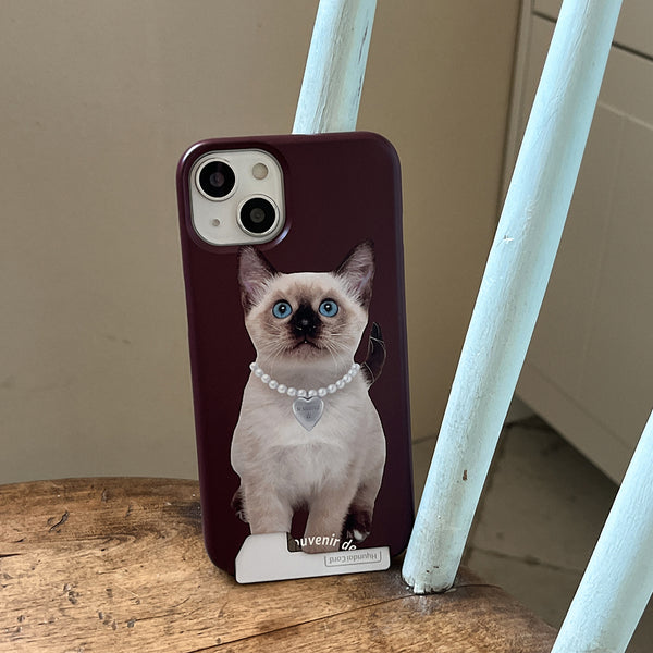 [Mademoment] Kitten Souvenir Pendant Design Phone Case