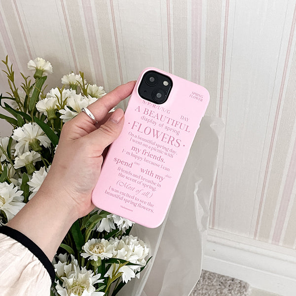 [Mademoment] Spring Of Love Design Phone Case