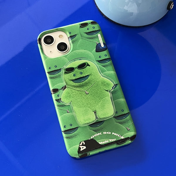 [THENINEMALL] Nice Raptor Pattern Hard Phone Case (2 types)