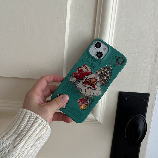 [Mademoment] Vintage Seasons Greetings Design Phone Case