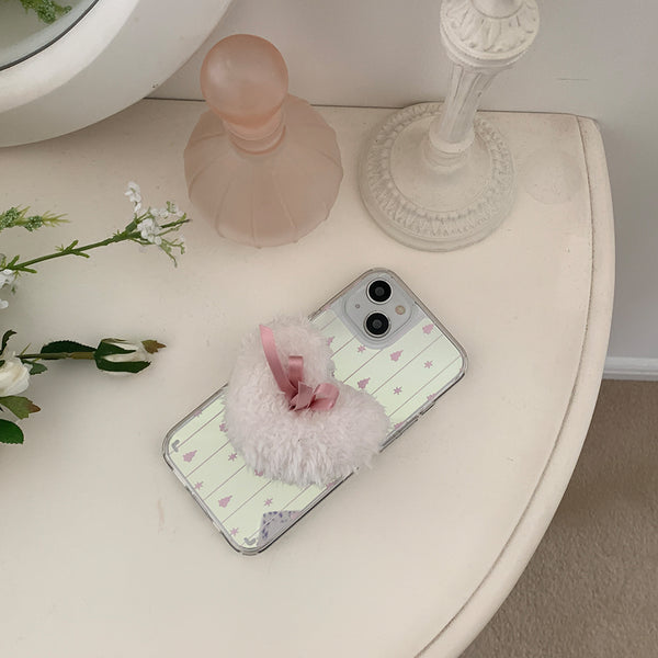 [Mademoment] Pattern Pastel Dream Design Glossy Mirror Phone