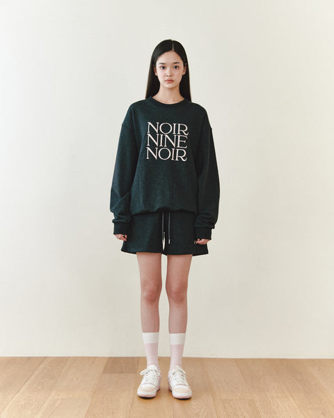 [NOIRNINE] UNISEX Noir Sweatshirt (CHARCOAL)
