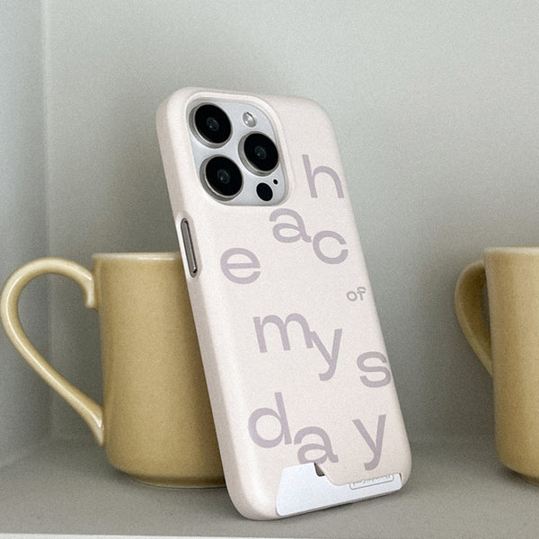 [Mademoment] Each Of Day Design Phone Case