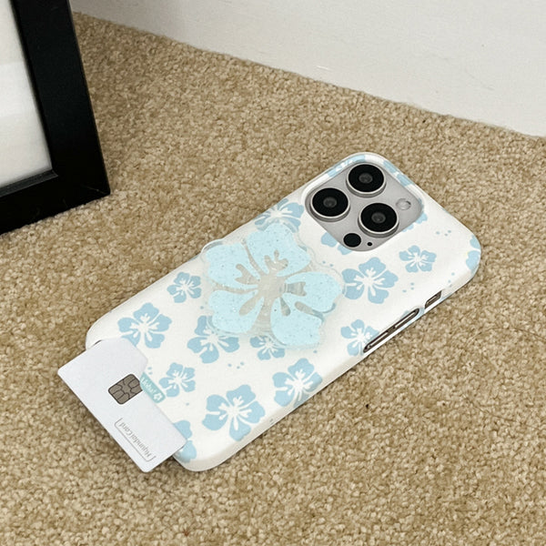 [Mademoment] Aloha Flower Design Phone Case