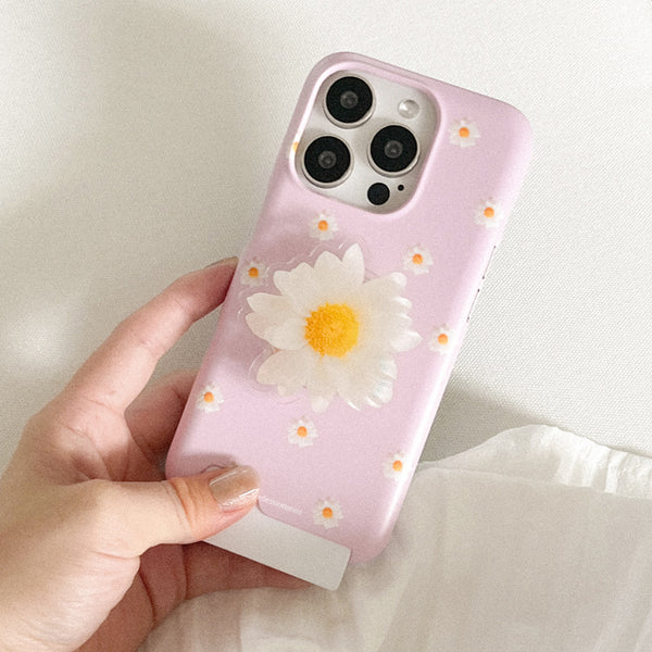 [Mademoment] Pure Daisy Pattern Design Phone Case