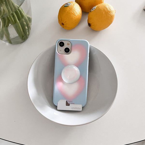 [Mademoment] Two Heart Gradation Design Phone Case