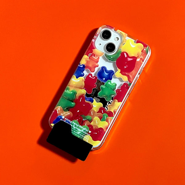 [THENINEMALL] Gummy Balloon Party Clear Phone Case (4 types)