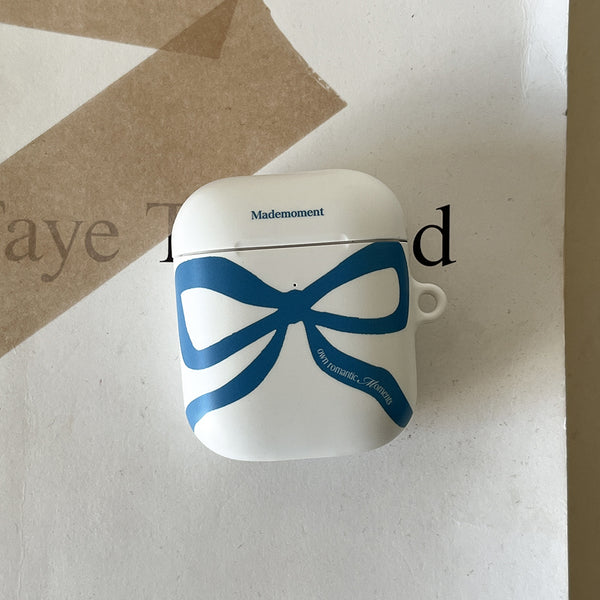 [Mademoment] Own Romantic Ribbon Design AirPods Case
