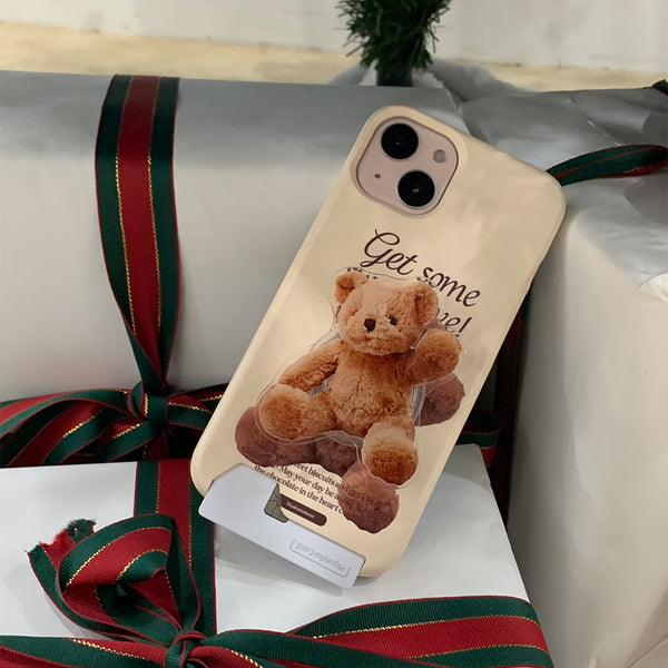 [Mademoment] Sweet Some Teddy Design Phone Case