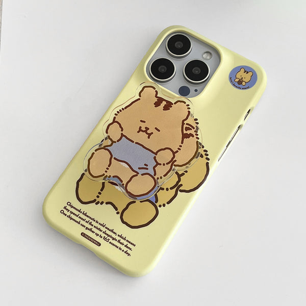 [THENINEMALL] Favorite Acorn Hard Phone Case (2 types)