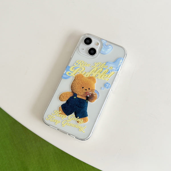 [THENINEMALL] Bubble Gummy Clear Phone Case (3 types)