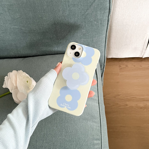 [Mademoment] Flower Drops Gradation Design Phone Case