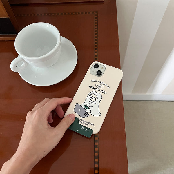 [Mademoment] Rest At Home Butty Design Phone Case