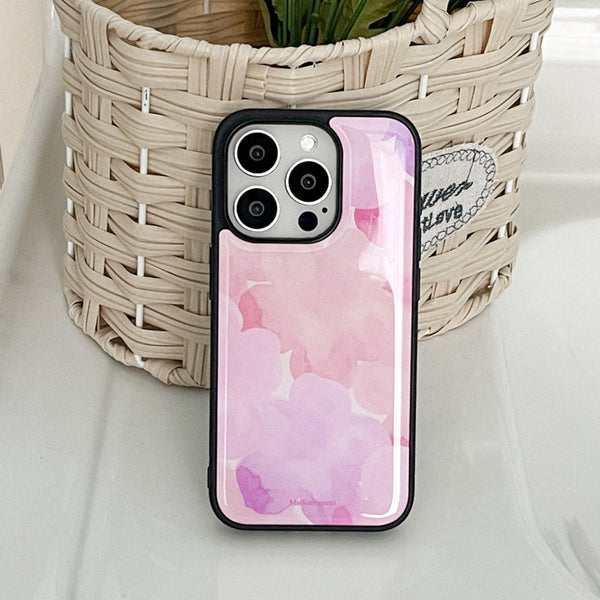 [Mademoment] Dreamy Pond Splash Design Bumper Phone Case