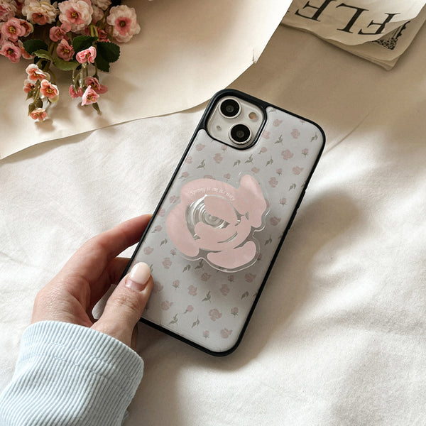 [Mademoment] Merry Rose Vintage Design Bumper Phone Case