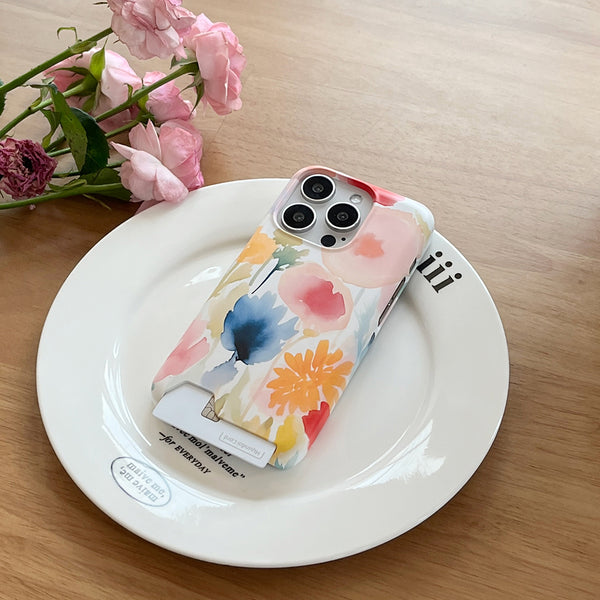 [Mademoment] Iris Garden Design Phone Case