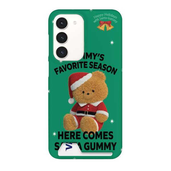 [THENINEMALL] Here Comes Santa Gummy Hard Phone Case (2 types)