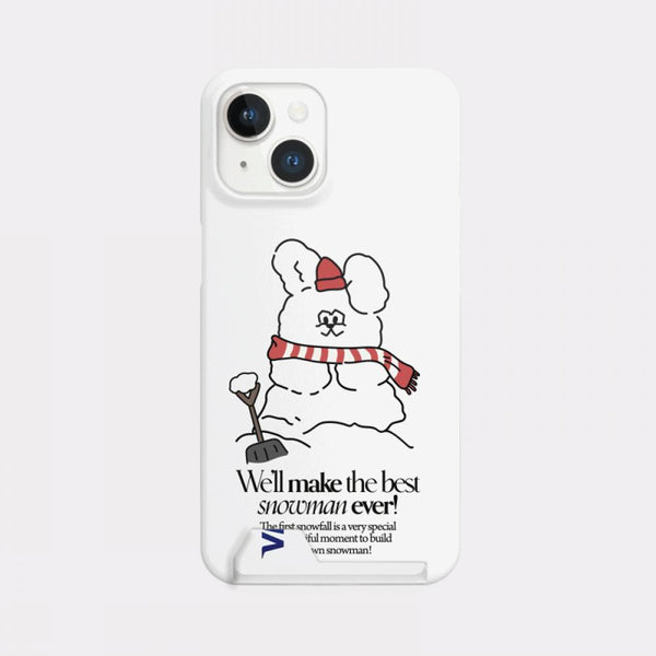 [Mademoment] Build Snowman Butty Design Phone Case