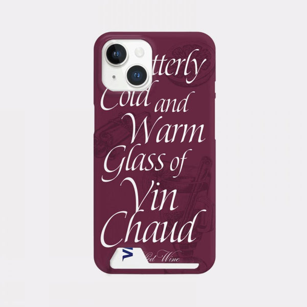 [Mademoment] Glass Of Vin Chaud Design Phone Case