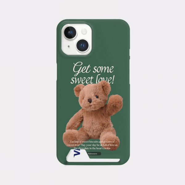 [Mademoment] Sweet Some Teddy Design Phone Case