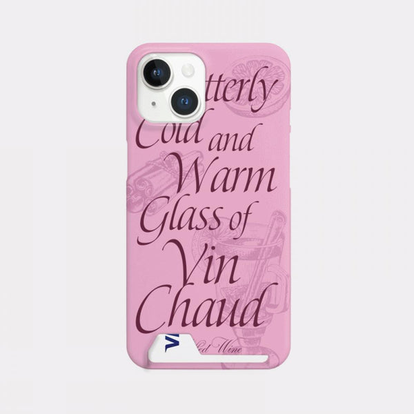 [Mademoment] Glass Of Vin Chaud Design Phone Case