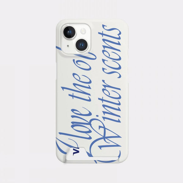 [Mademoment] Love The Scents Lettering Design Phone Case