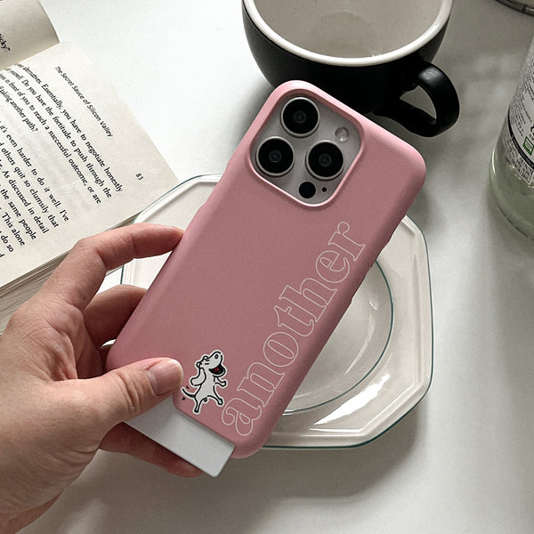 [Mademoment] Another Dog Line Design Phone Case